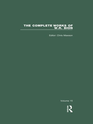 cover image of The Complete Works of W.R. Bion